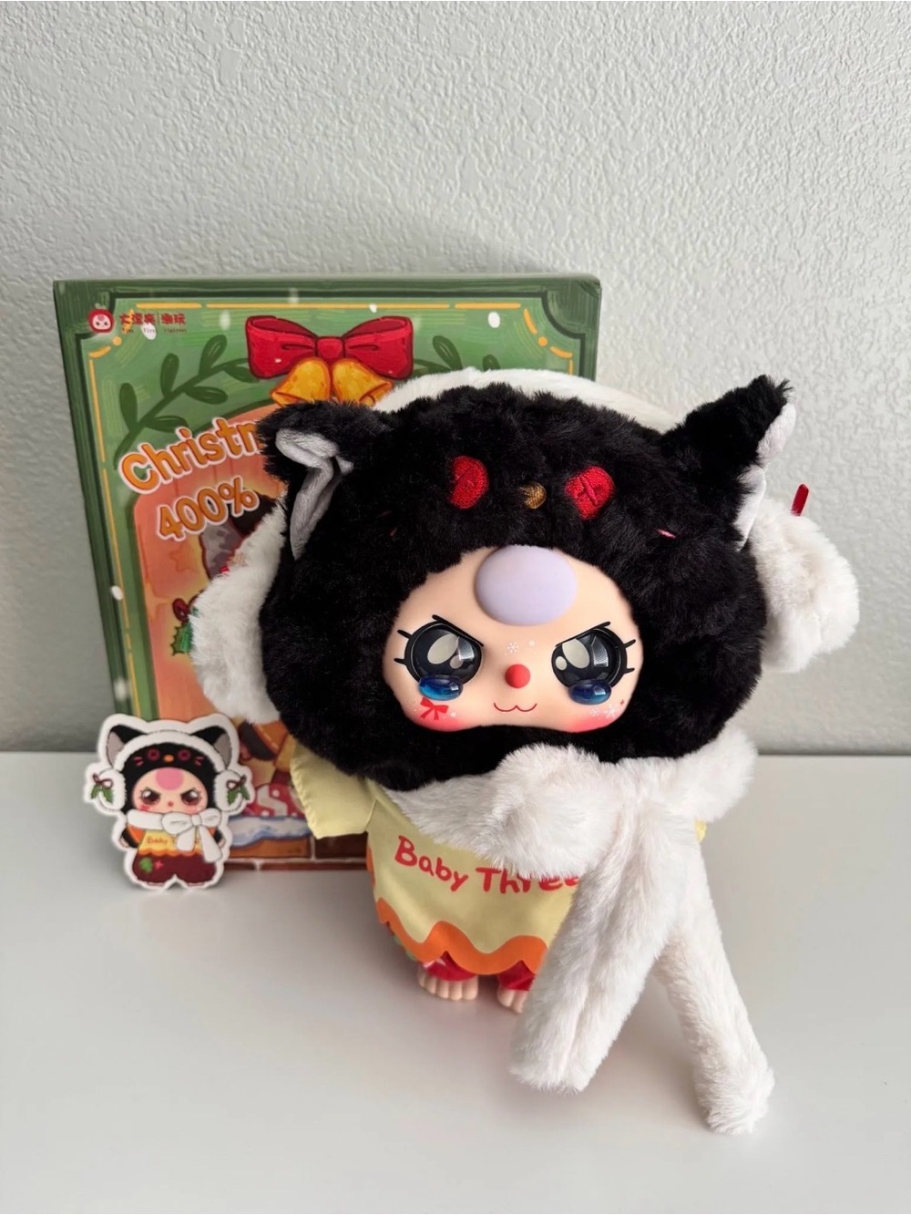 Baby Three Christmas 400% (confirmed) - Santa Kitten